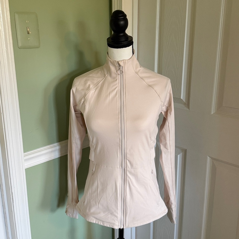 Fabletics Cream Women's Jacket